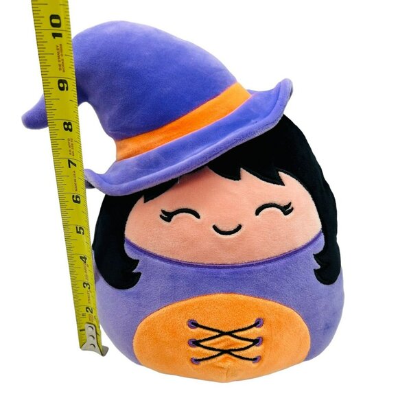 Squishmallow Winnie Witch Soft Purple Orange Halloween Plush 8 inch - Picture 7 of 7